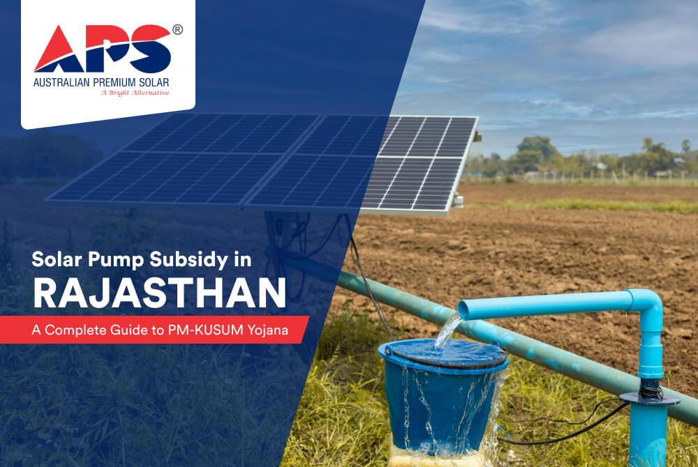 Solar Pump Subsidy in Rajasthan: A Complete Guide to PM-KUSUM Yojana