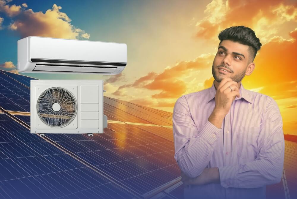 Ac with solar