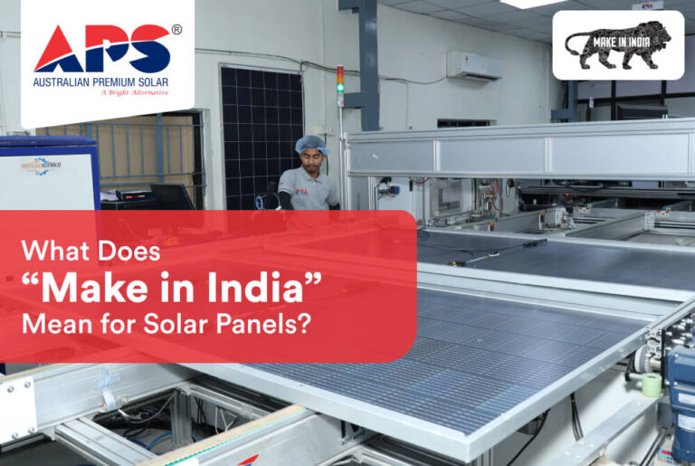Make in India Solar Panels