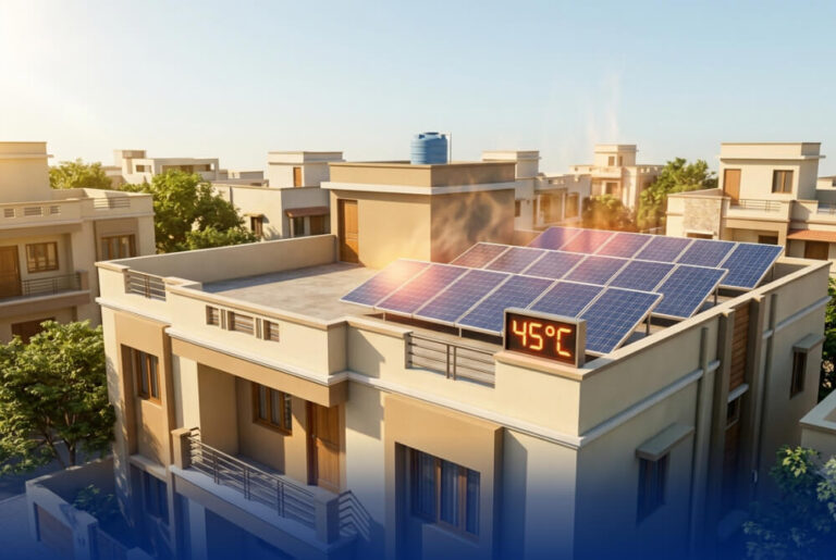 How Solar Panel Temperature Coefficients Affect Power Output During Summer